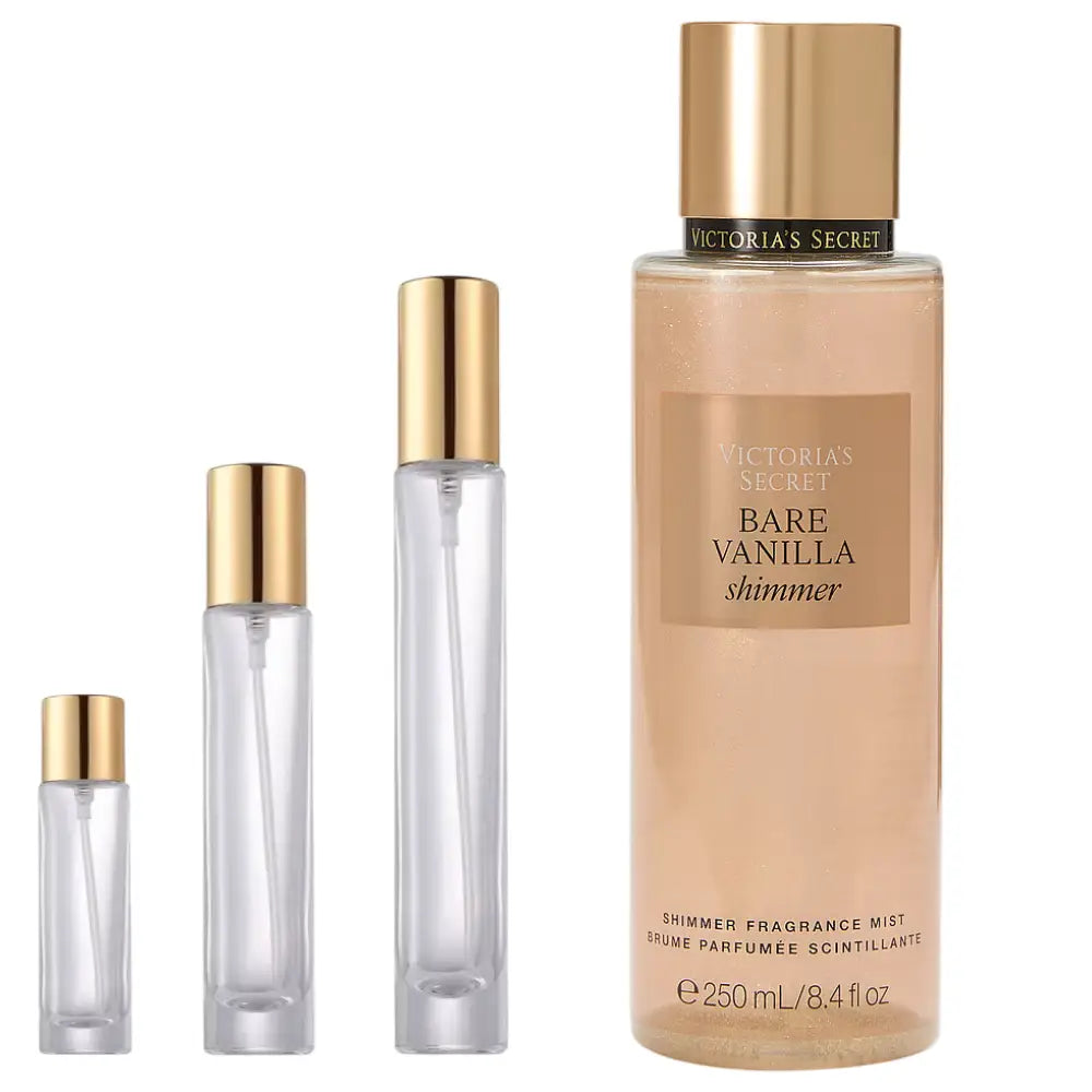 Victoria's Secret Bare Vanilla Shimmer Body Mist (Decant تقسيمة)