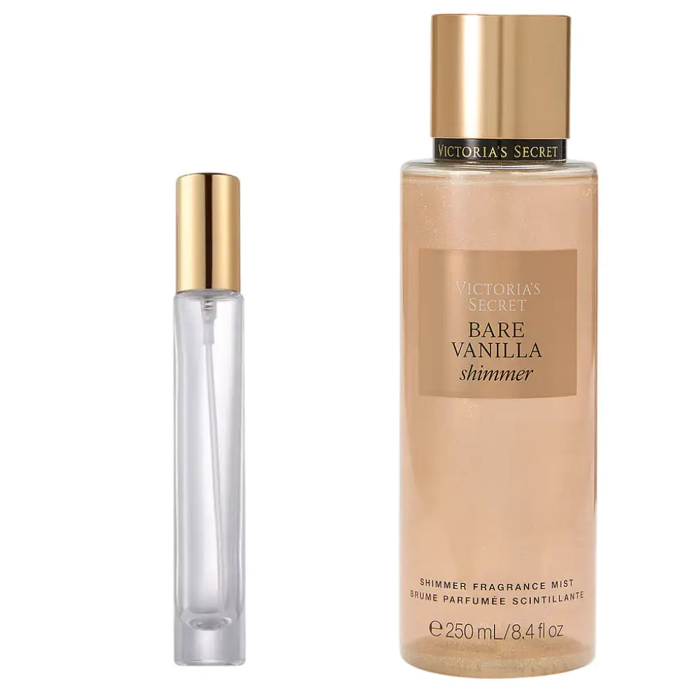 Victoria's Secret Bare Vanilla Shimmer Body Mist (Decant تقسيمة)