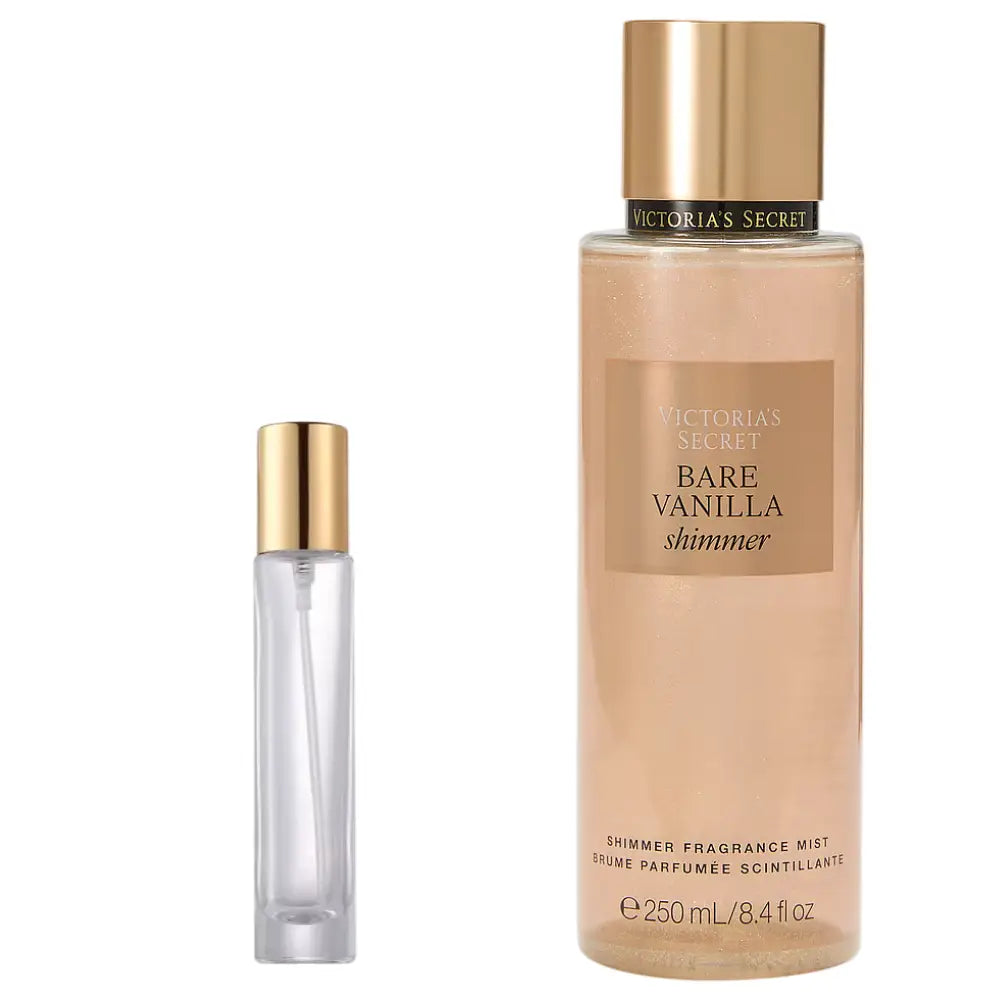 Victoria's Secret Bare Vanilla Shimmer Body Mist (Decant تقسيمة)