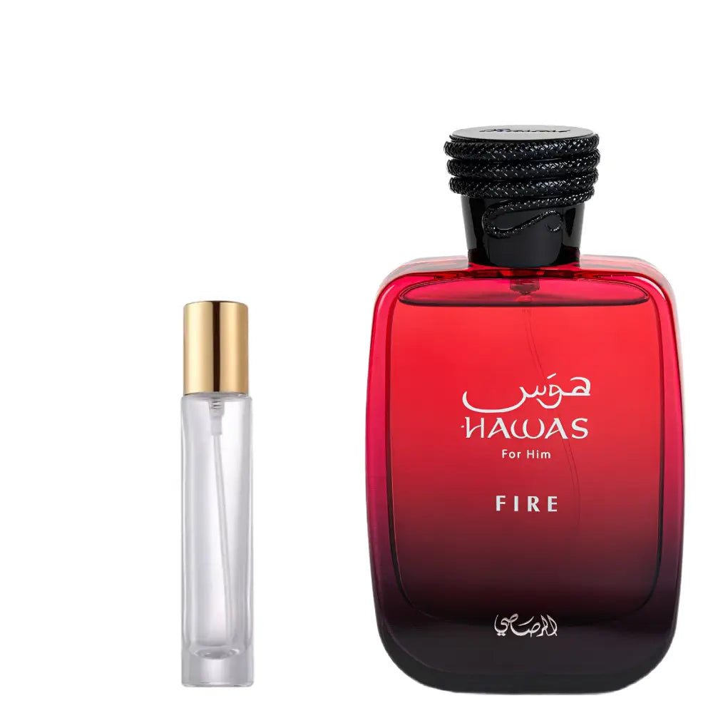 Rasasi Hawas Fire EDP (Decant تقسيمة)