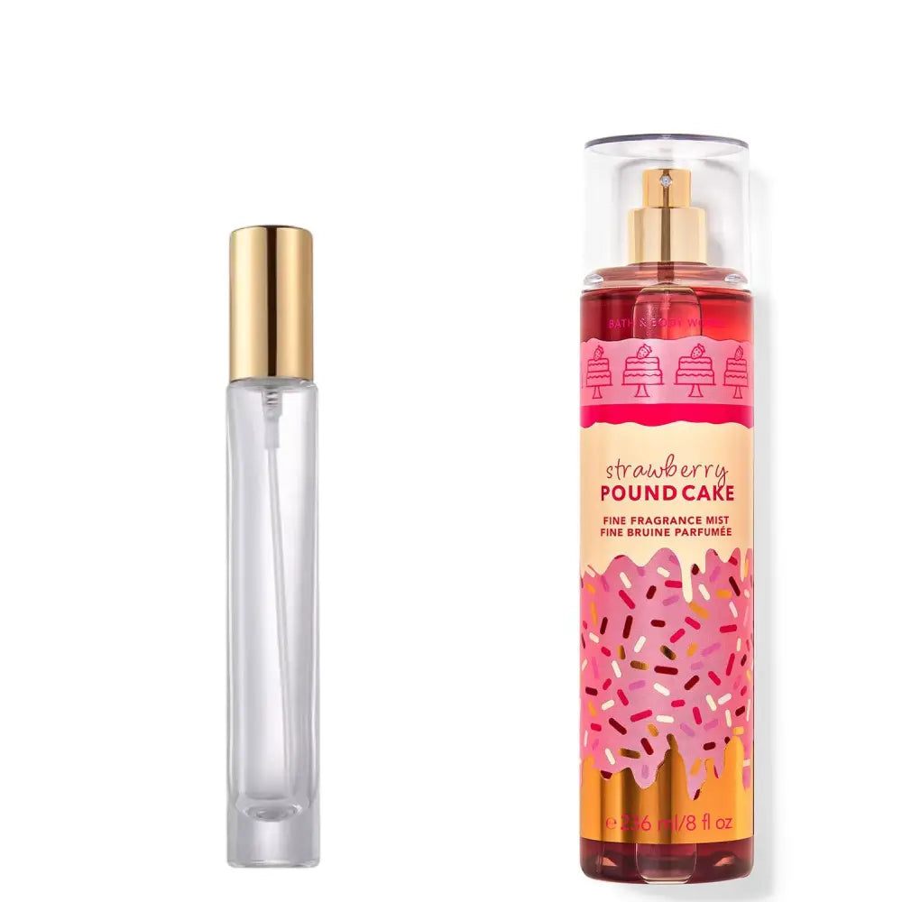 Bath & Body Works Strawberry Pound Cake mist