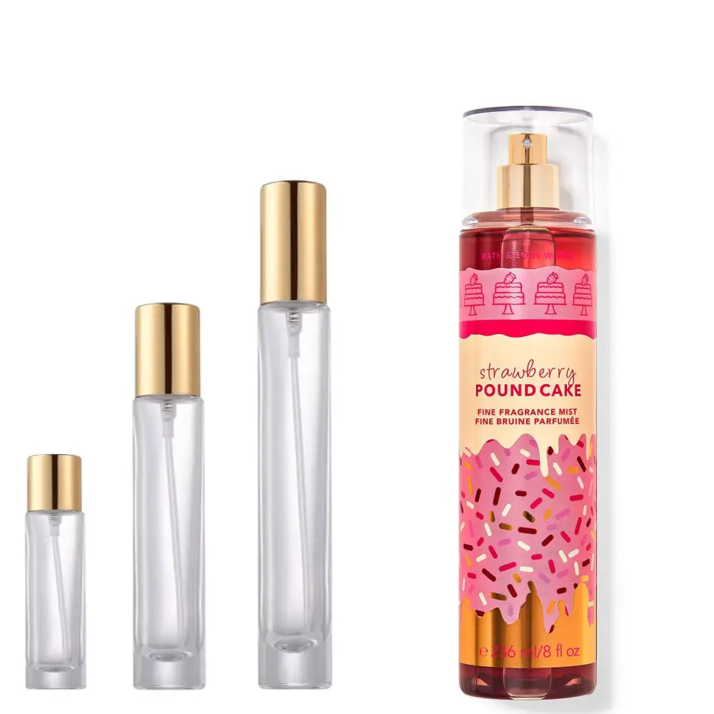 Bath & Body Works Strawberry Pound Cake mist