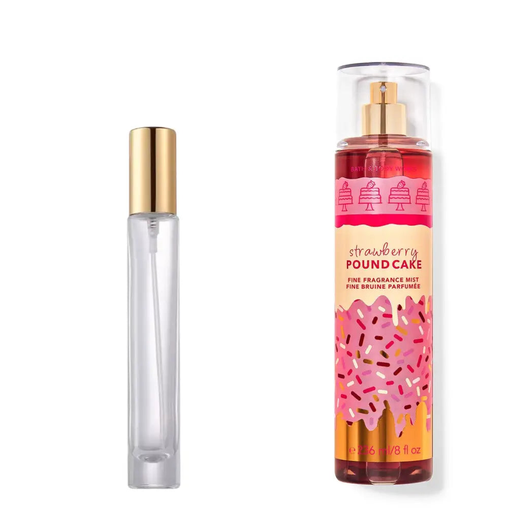 Bath & Body Works Strawberry Pound Cake mist