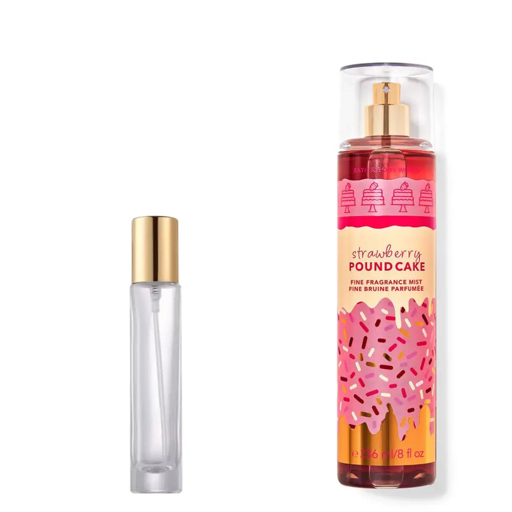 Bath & Body Works Strawberry Pound Cake mist