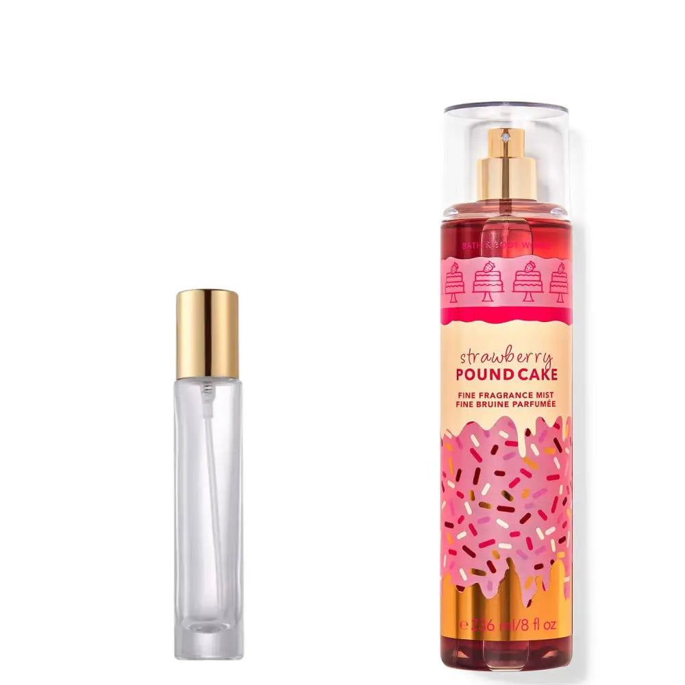 Bath & Body Works Strawberry Pound Cake mist