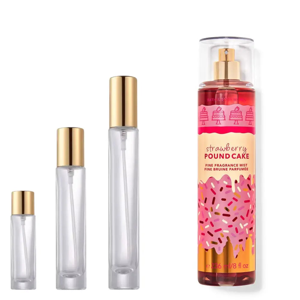 Bath & Body Works Strawberry Pound Cake mist