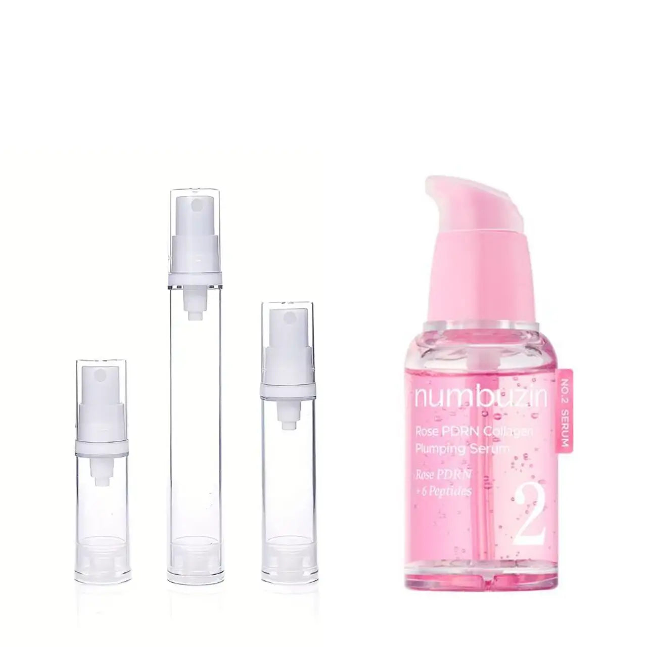 numbuzin - No.2 Rose PDRN Collagen Plumping Serum - Taksima