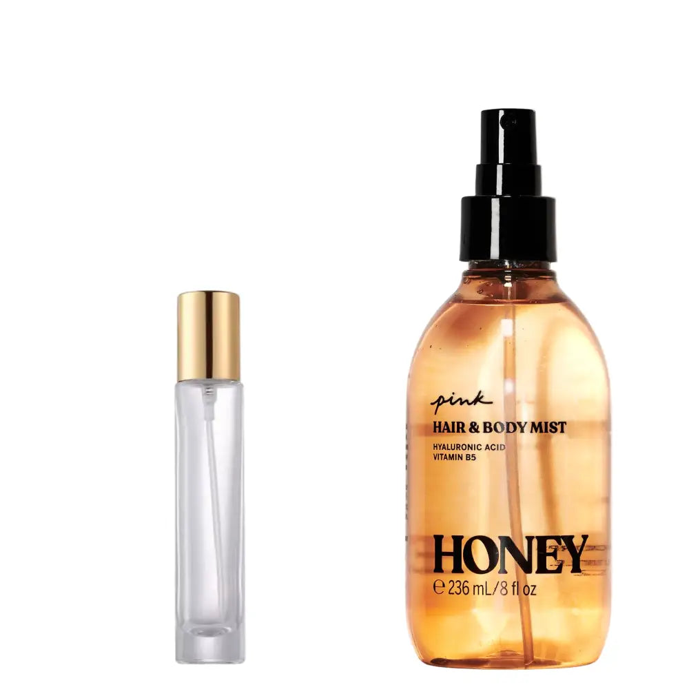 Victorias Secret Pink Honey Hair & Body Mist (Decant تقسيمة)