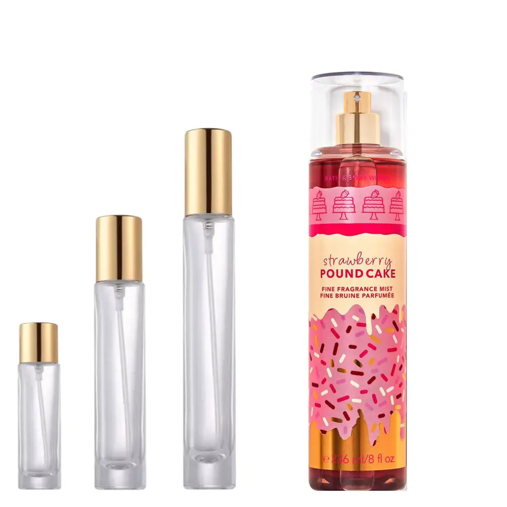 Bath & Body Works Strawberry Pound Cake mist