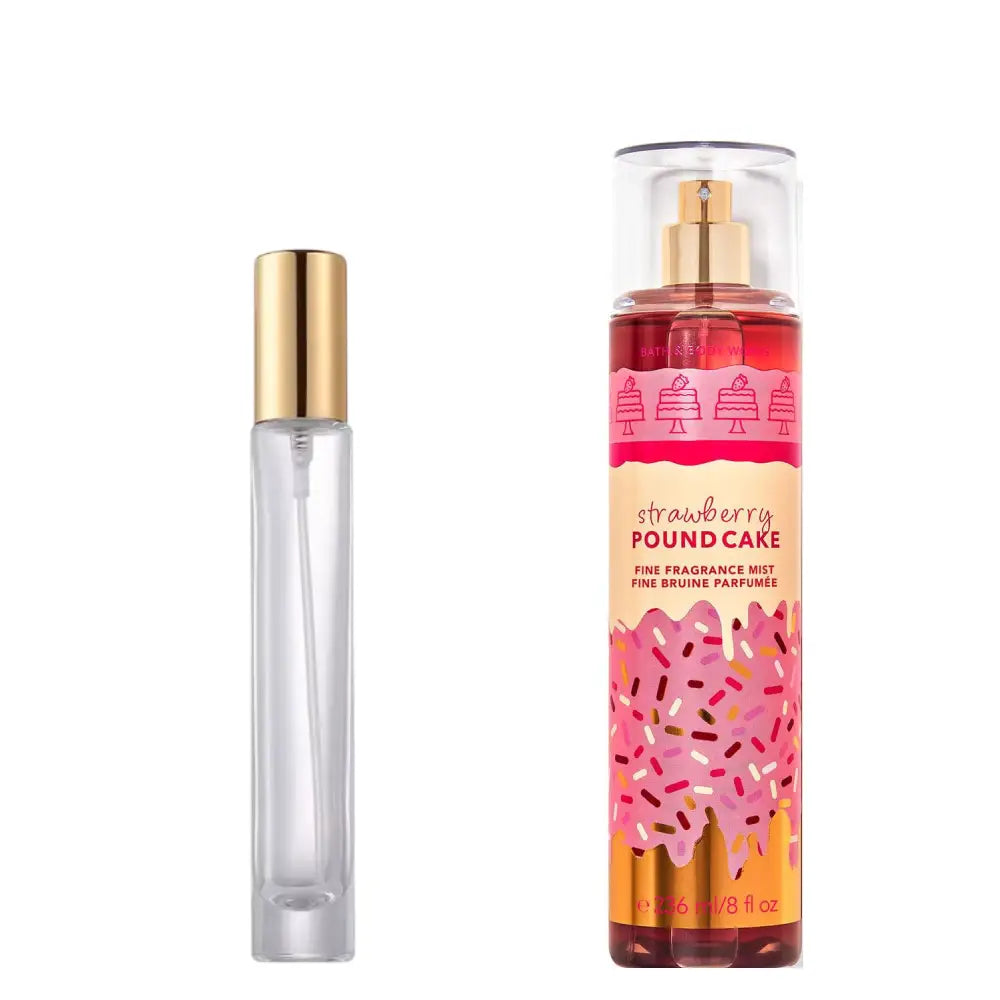 Bath & Body Works Strawberry Pound Cake mist