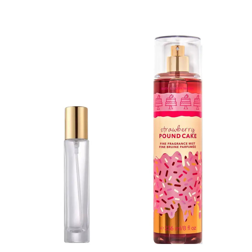 Bath & Body Works Strawberry Pound Cake mist