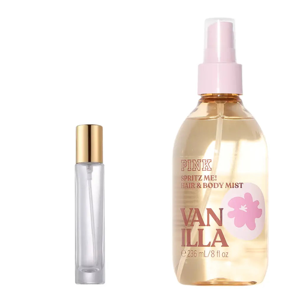 Victoria’s Secret pink Vanilla Hair and Body Mist